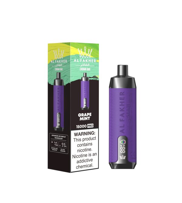 Al Fakher Crown Bar Pro 15K Puffs 08 Al Fakher Crown Bar Pro 15K Puffs 08