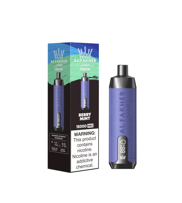 Al Fakher Crown Bar Pro 15K Puffs 09 Al Fakher Crown Bar Pro 15K Puffs 09