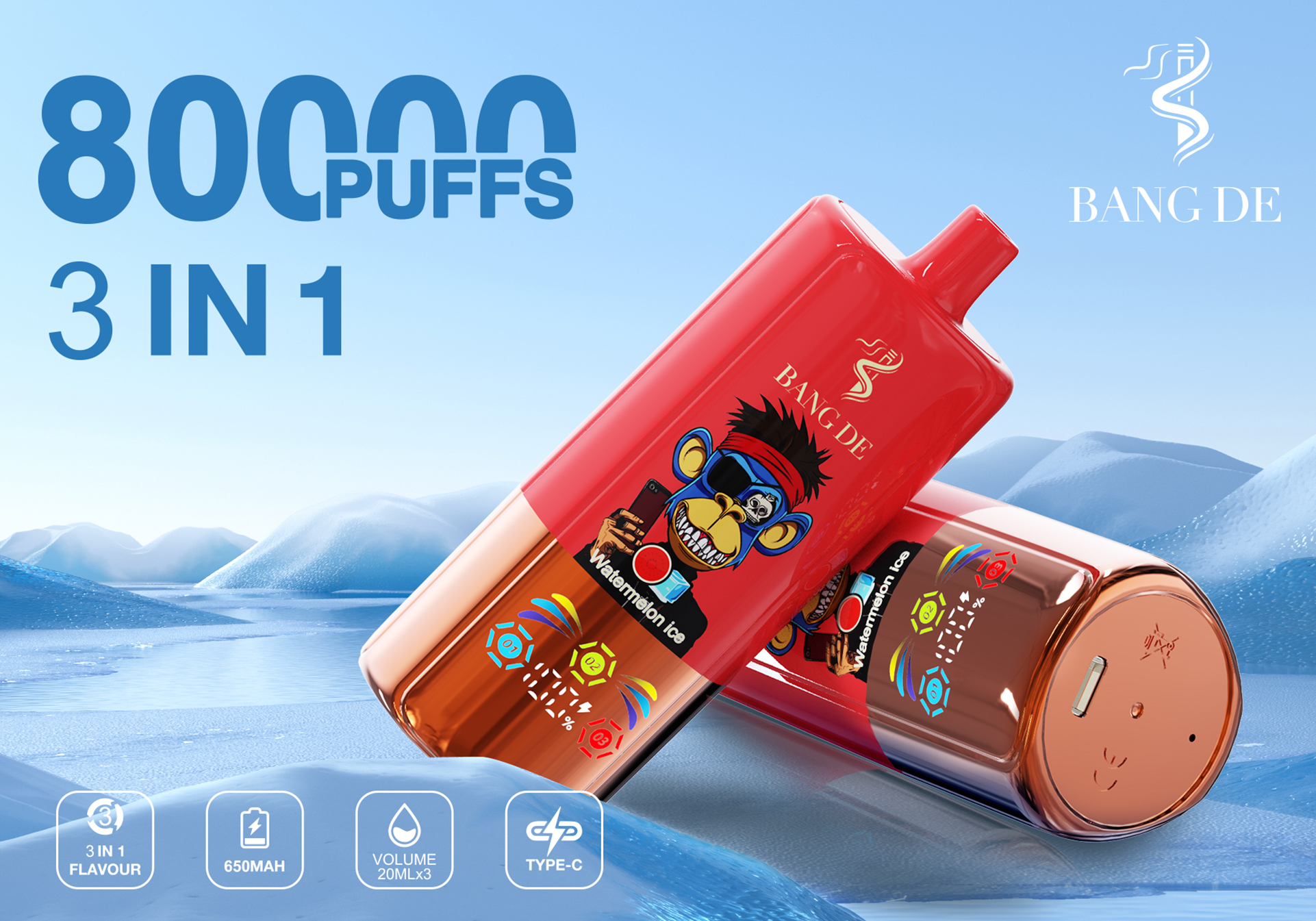 Bang DE 80K Puffs Poster