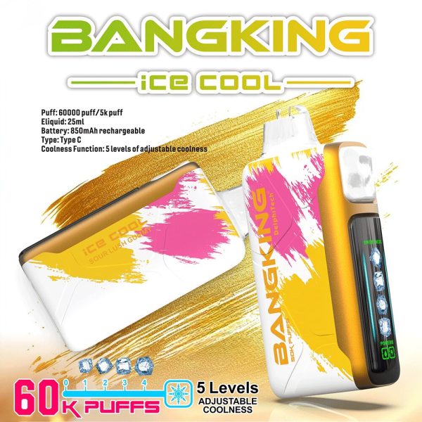 Bang King Ice Cool 60K Puffs sour lush gummy Bang King Ice Cool 60K Puffs sour lush gummy