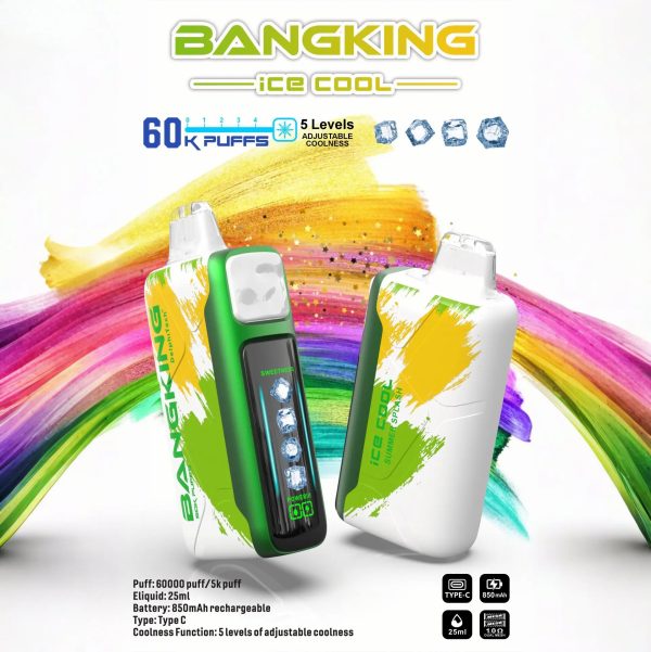 Bang King Ice Cool 60K Puffs summer splash Bang King Ice Cool 60K Puffs summer splash