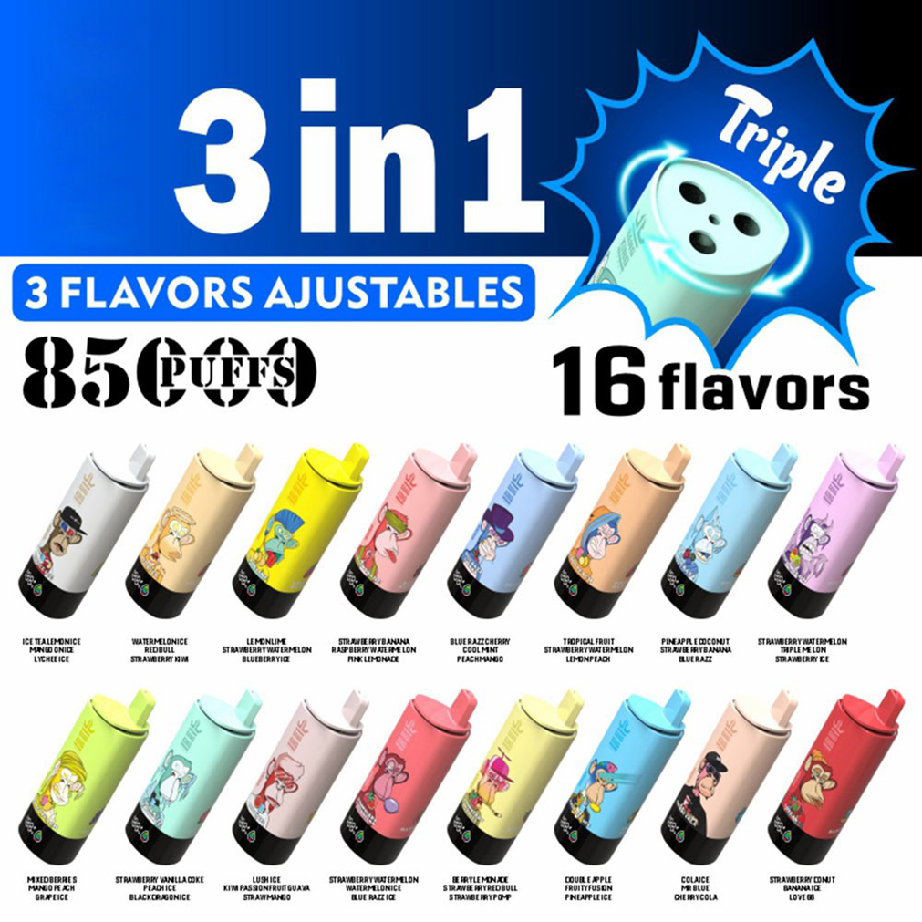 Bang King Triple 85K 3 in 1 Flavors