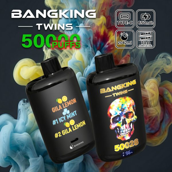 Bang King Twins 50k Puffs
