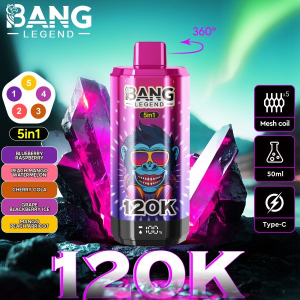 Bang Legend 120K Puffs 06 Bang Legend 120K Puffs 06