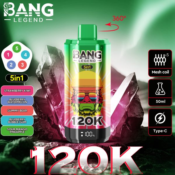Bang Legend 120K Puffs 08 Bang Legend 120K Puffs 08