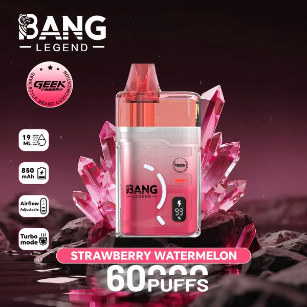 Bang Legend Geek 60K Puffs Strawberry Watermelon Bang Legend Geek 60K Puffs Strawberry Watermelon