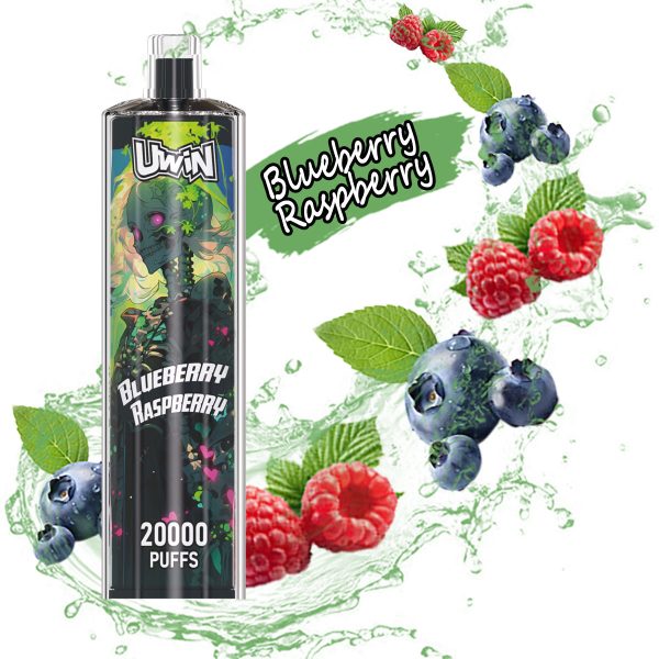 Blueberry Raspberry Uwin Shisha Hookah Crystal 20K Puffs Blueberry Raspberry Uwin Shisha Hookah Crystal 20K Puffs