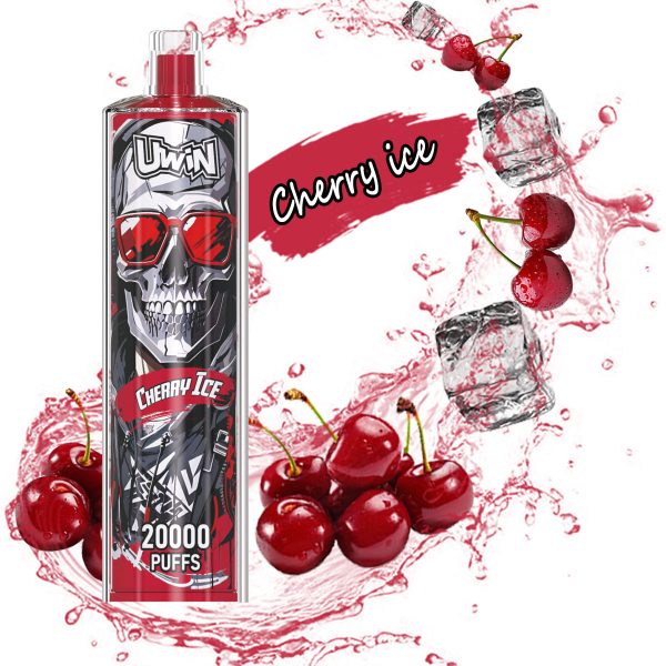 Cherry Ice Uwin Shisha Hookah Crystal 20K Puffs Cherry Ice Uwin Shisha Hookah Crystal 20K Puffs