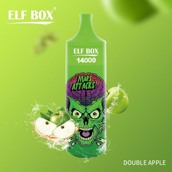 ELF BOX RGB 14000 Puffs Double Apple ELF BOX RGB 14000 Puffs Double Apple