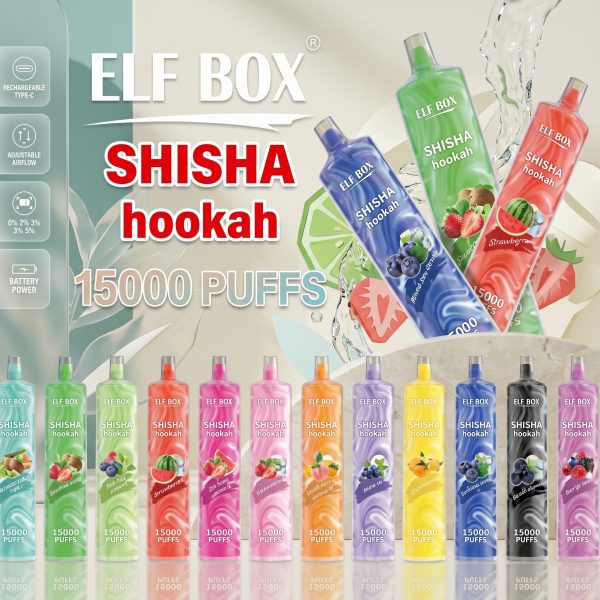 ELF BOXLS 15000 Shisha Hookah ELF BOXLS 15000 Shisha Hookah