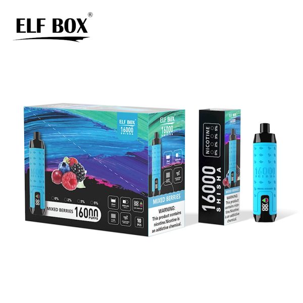 ELF Box Shisha 16000 Puffs Mixed Berries