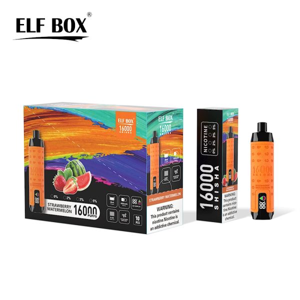 ELF Box Shisha 16000 Puffs Strawberry Watermelon
