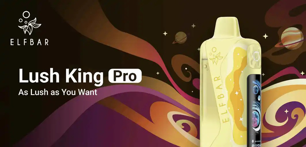 ELFBAR Lush King Pro 40000 Puffs Disposable Vape Poster