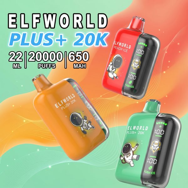 ELFWORLD PLUS+ 20000 Puffs