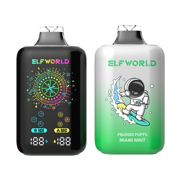 Elf World PB45000 Puffs Miami Mint