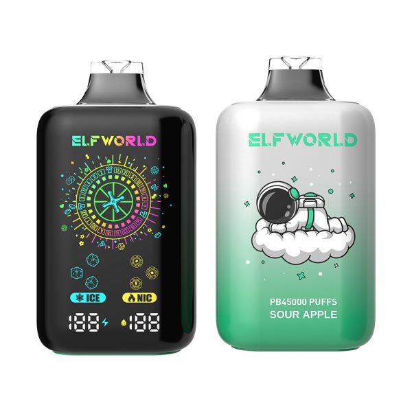 Elf World PB45000 Puffs Sour Apple