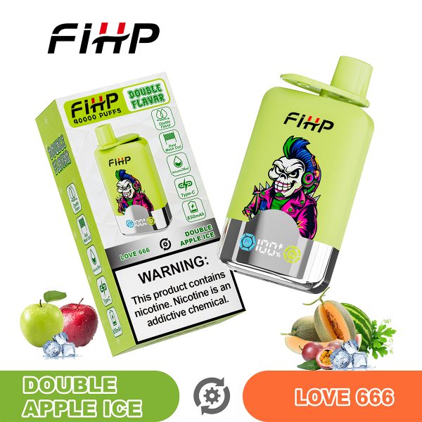 FIHP 40000 Puffs 2 in 1 Flavors 01