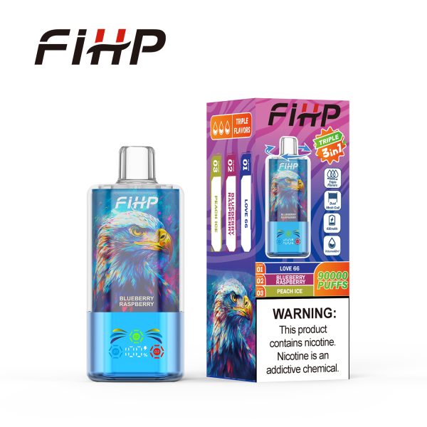 FIHP 90K Puffs 3 in 1 Flavors 02