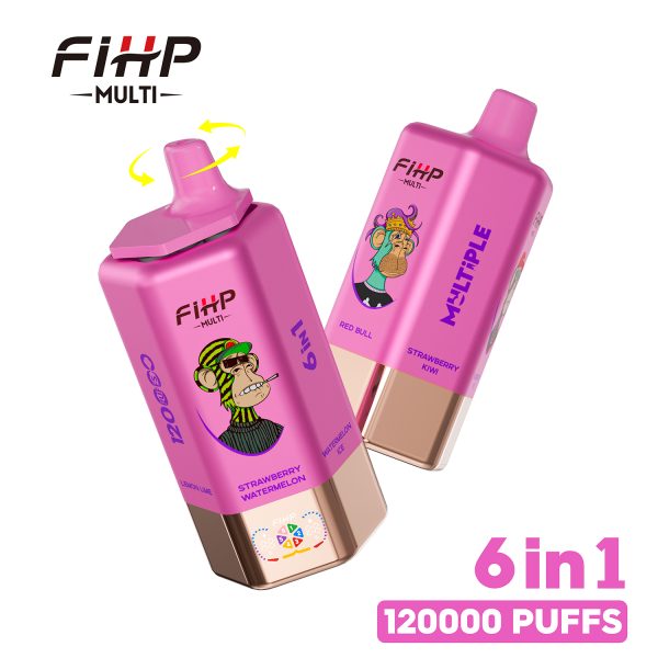 FIHP Multi 120K Puffs 6 in 1 Flavors 02