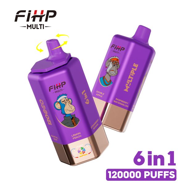 FIHP Multi 120K Puffs 6 in 1 Flavors 03