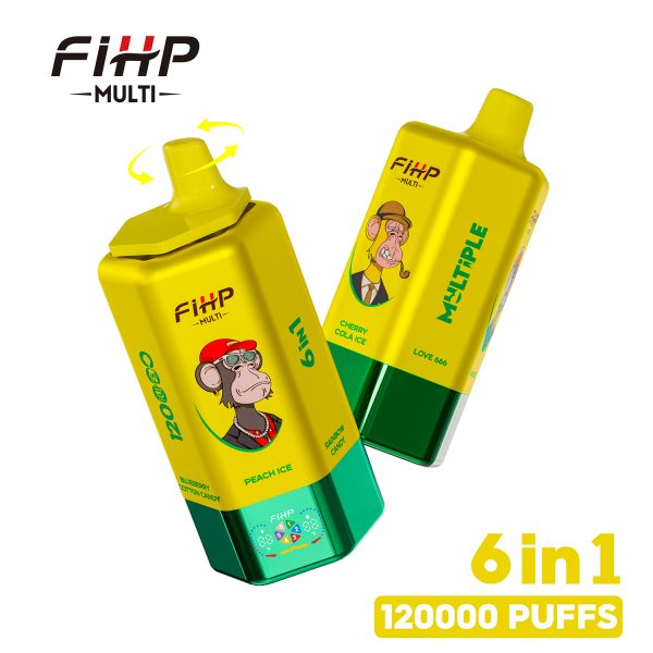 FIHP Multi 120K Puffs 6 in 1 Flavors 06