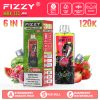 FIZZY Max III PRO 120000 Puffs Strawberry Dragon Fruit & Red Bull & RaspberryWatermelon