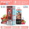 FIZZY Max III PRO 120000 Puffs Watermelon Ice & Strawberry Vanilla Coke & Mixed Berry