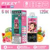 FIZZY Max III PRO 120000 Puffs love 66 & red bull watermelon & strawberry raspberry