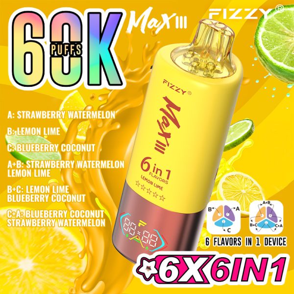 Fizzy Max III 60000 Puffs 01 Fizzy Max III 60000 Puffs 01