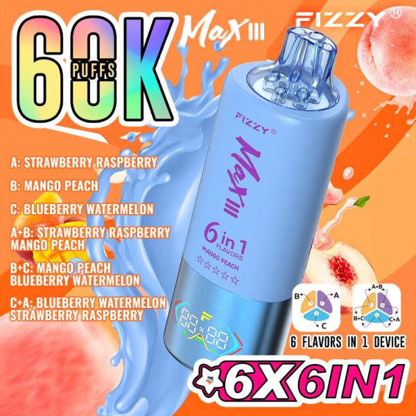 Fizzy Max III 60000 Puffs 08 Fizzy Max III 60000 Puffs 08