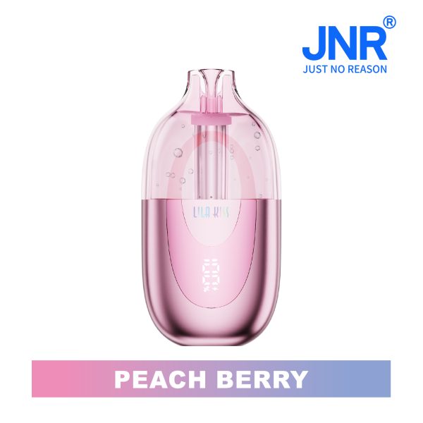 JNR Lila Kiss 60K Puffs Peach Berry JNR Lila Kiss 60K Puffs Peach Berry