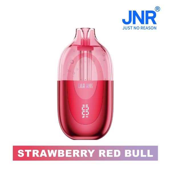 JNR Lila Kiss 60K Puffs Strawberry Red Bull JNR Lila Kiss 60K Puffs Strawberry Red Bull