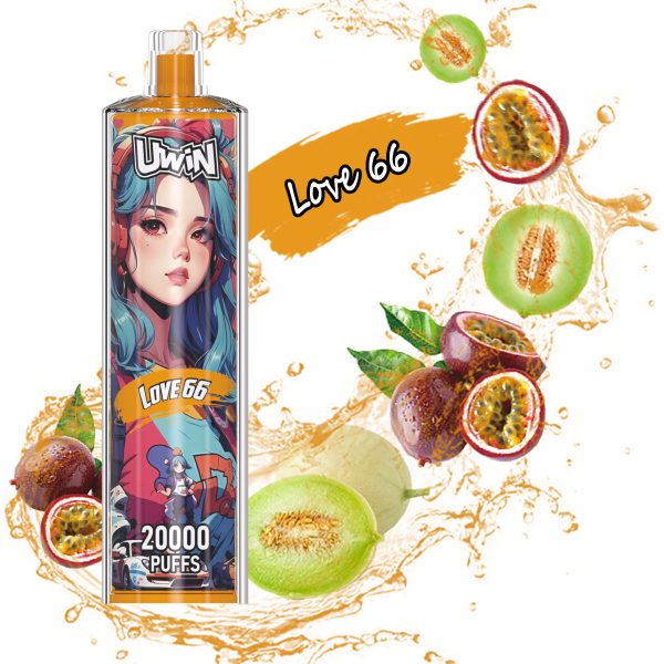 Love 66 Uwin Shisha Hookah Crystal 20K Puffs Love 66 Uwin Shisha Hookah Crystal 20K Puffs