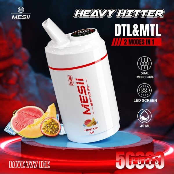 Mesii Shisha Heavy Hitter 50000 Puffs Flavors 07