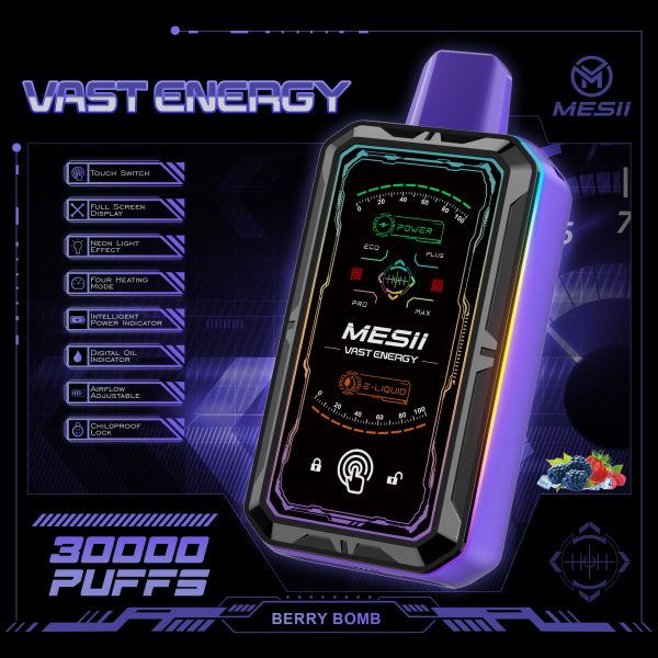 Mesii Vast Energy 30000 Puffs Vape Flavors 03