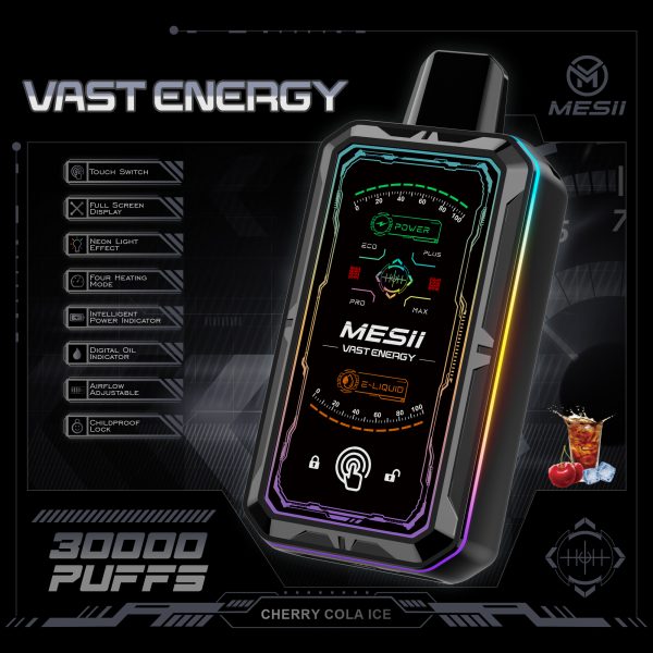 Mesii Vast Energy 30000 Puffs Vape Flavors 06