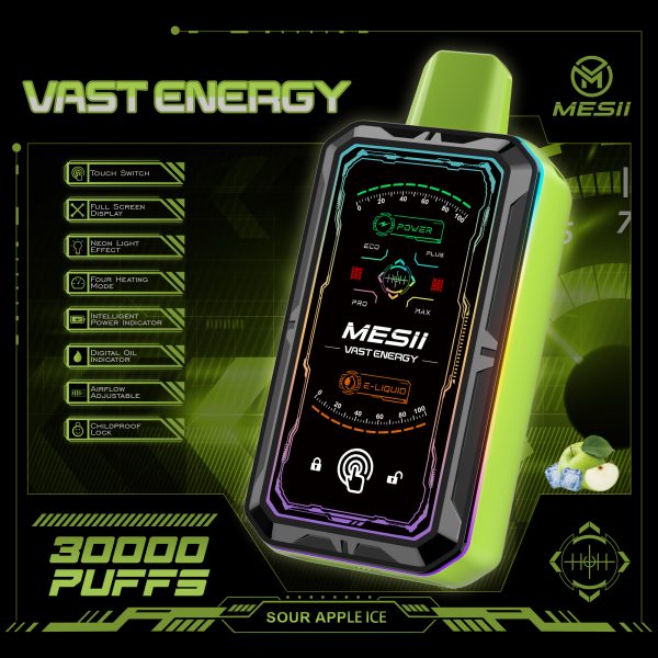 Mesii Vast Energy 30000 Puffs Vape Flavors 07