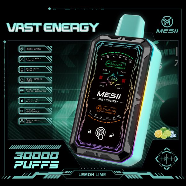 Mesii Vast Energy 30000 Puffs Vape Flavors 08