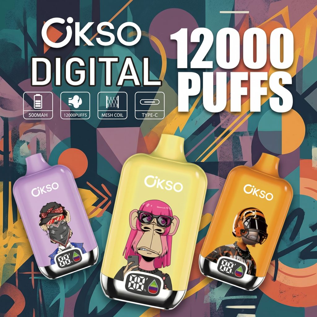 OKSO Digital 12000 Puffs