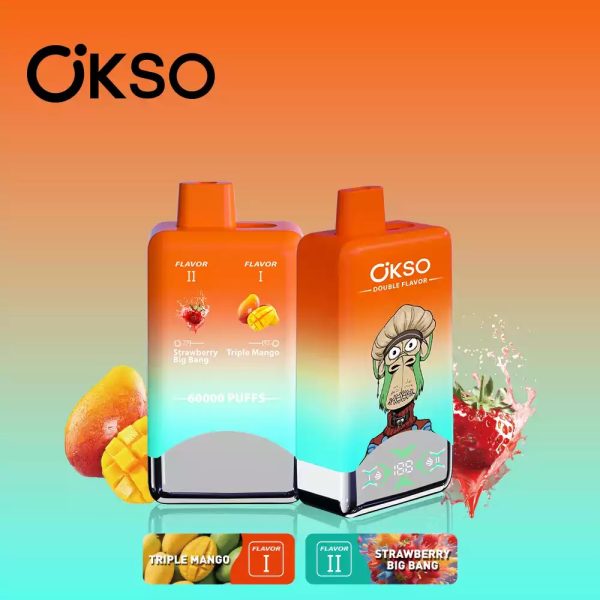 OKSO Double Flavor 60K Puffs 01 OKSO Double Flavor 60K Puffs 01