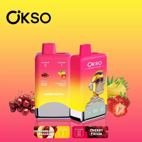 OKSO Double Flavor 60K Puffs 08 OKSO Double Flavor 60K Puffs 08