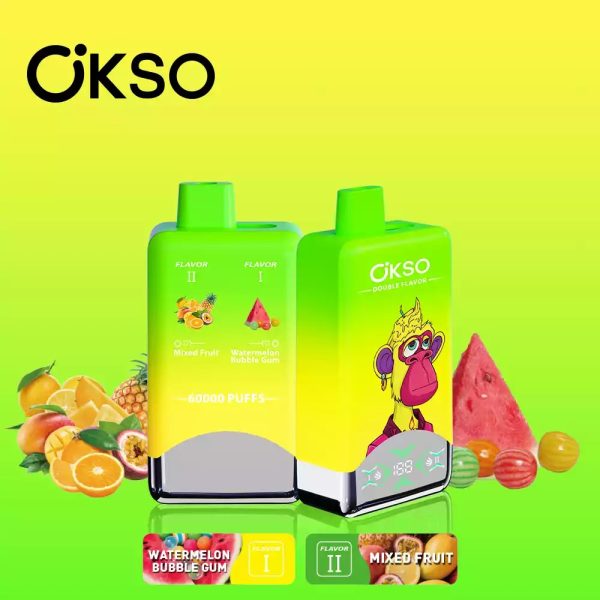 OKSO Double Flavor 60K Puffs 09 OKSO Double Flavor 60K Puffs 09