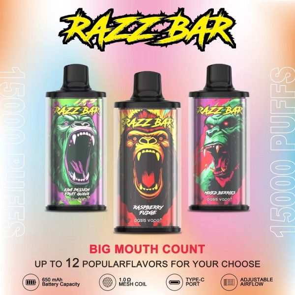 Razz Bar 15K Puffs 04 Razz Bar 15K Puffs 04