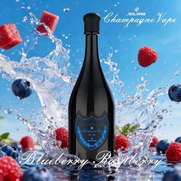 Solaris Champagne 30000 Puffs Blueberry Raspberry Solaris Champagne 30000 Puffs Blueberry Raspberry