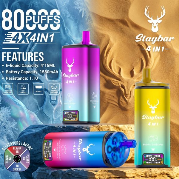 Stag Bar 4 In 1 80000 Puffs