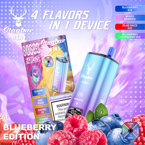 Stag Bar 4 In 1 80000 Puffs Flavors 01