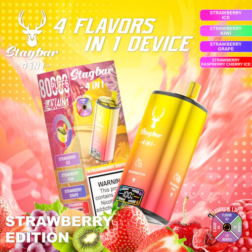 Stag Bar 4 In 1 80000 Puffs Flavors 03