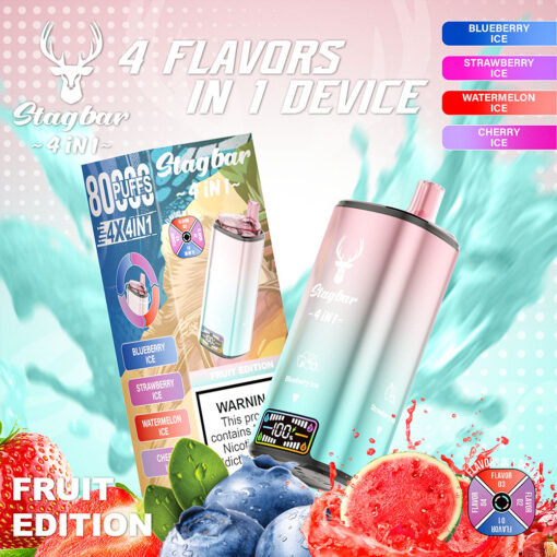 Stag Bar 4 In 1 80000 Puffs Flavors 05