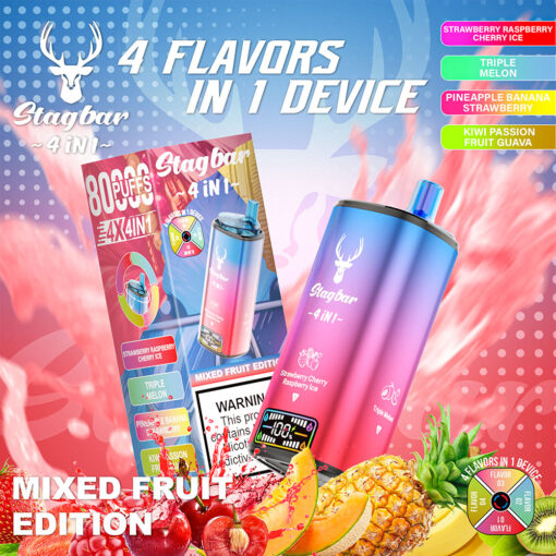 Stag Bar 4 In 1 80000 Puffs Flavors 06