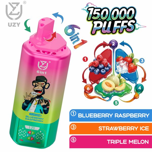 UZY 6 in 1 150K Puffs 07 UZY 6 in 1 150K Puffs 07